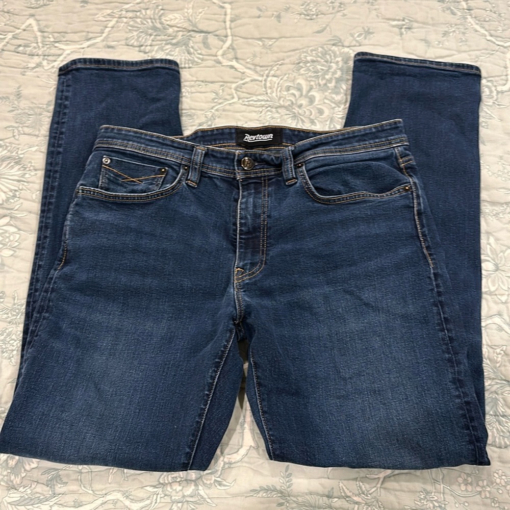 Detour Men’s Straight Jeans - Dark Blue